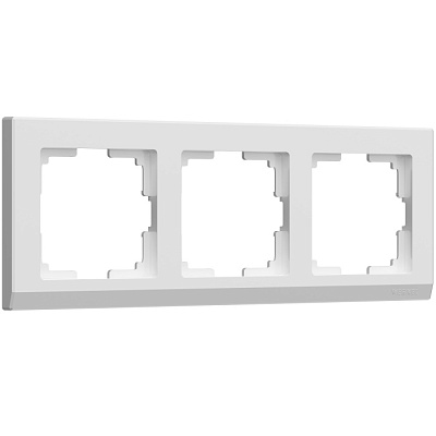 Рамка 3 поста Werkel WL04-Frame-03 белый W0031801 купить Werkel  Рамки