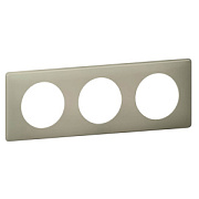 купить Рамка 3 постовая Legrand Celiane 066713 Перкаль Грин Celiane 1