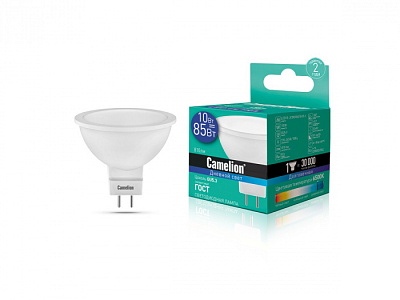 Лампа Camelion LED10-JCDR/865/GU5,3 купить Светодиодные