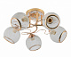 Люстра ламповая LINVEL LV 9209/5 Флоранс Золото белый E27 60W *5  купить Ламповые люстры
