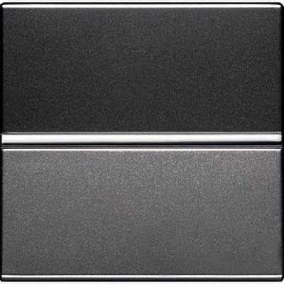 Переключатель 1-клавишный 2-мод. ABB Zenit Антрацит N2202 AN купить ABB Zenit