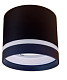 Точечный накладной светильник GX53 URALight 1149 чёрный с подсветкой купить Точечные светильники