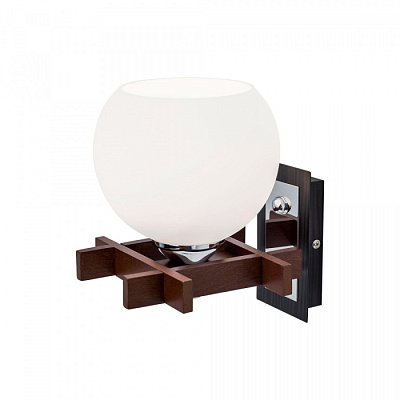 Бра CITILUX CL114311 Нарита венге хром Е27 100W купить Бра