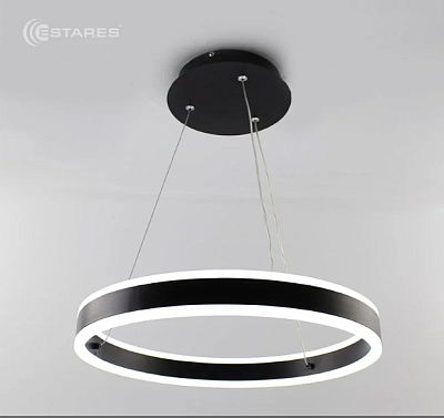 Люстра светодиодная Estares Stella 64W R-APP-400x1200 черный/белый 6000Lm до 20 кв.м купить Светодиодные люстры