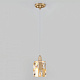 Подвесной светильник EUROSVET 50101/1 перламутровое золото Scoppio E14 60W купить Подвесные светильники