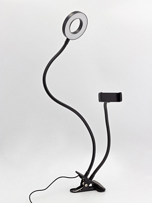 Лампа настольная светодиодная Artstyle TL-604B 12W 3200-5000K диммер USB Черный для селфи купить Светодиодные
