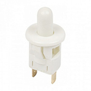 купить Выключатель кнопка Rexant 36-3021 мебельный белый 250V 2.5A Комплектующие