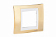 Рамка 1 пост Unica Хамелион Золото Бежевый MGU66.002.504 купить Unica Хамелион Рамки