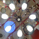 Люстра ламповая LINVEL LV 8897/7 черный E14 7* 40W купить Ламповые люстры
