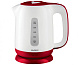 Чайник ENERGY E-247 электрический бело-красный 1,7 л 2кВт термопластик 164093 купить Бытовая техника