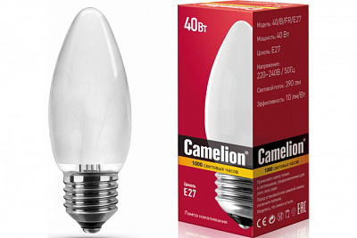 CAMELION Лампа 40/B/FR/E27 купить Накаливания 12V/24V/36V/220V