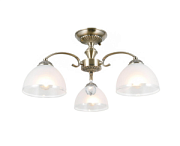 купить Люстра ламповая CITILUX CL417133 Франческа бронза/матовый E27 75W *3 Ламповые люстры