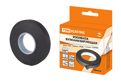 Изолента вулканизирующая TDM 19мм 9м SQ0526-0602 купить Комплектующие