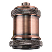 купить Патрон декоративный Е27 Navigator чернёная медь 61 519 NLH-V01-006-E27 Комплектующие