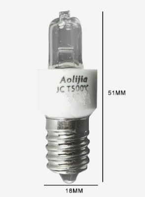 Лампа для духовки Aolijia E14 40W купить Галогеновые