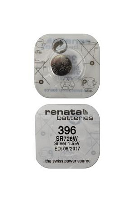 Батарейка Renata R396 (SR726W) G12 BL1 купить Батарейки, Аккумуляторы, з/у