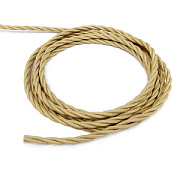 купить Винтаж витой провод 3*2,5 шампань Винтаж