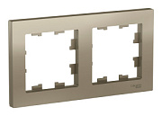 купить Рамка 2 поста AtlasDesign Шампань SE ATN000502 AtlasDesign