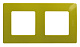 Рамка 2 постовая Legrand Etika 672542 Зеленый папоротник купить Legrand ETIKA рамки