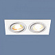 Точечный светильник Elektrostandard 1051/2 белый MR16 *2 GU5.3 купить Точечные светильники