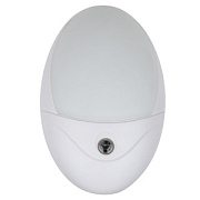 купить Ночник Uniel DTL-317 1W 220V овал, фотосенсор, белый Ночники