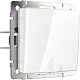 Розетка з/к с крышкой Werkel WL01-SKGSC-01-IP44 белый купить Werkel