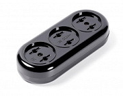 купить Колодка SmartBuy SBE-10-3-00-BN 3гн б/з черная 10A Вилки, Колодки