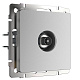 Розетка телевизионная Werkel WL06-TV серебро W1183006  купить Werkel