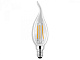 Лампа Camelion LED 5-CW35-FL/845/E14 свеча на ветру купить Светодиодные