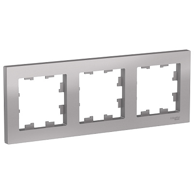 Рамка 3 поста AtlasDesign Алюминий SE ATN000303 купить AtlasDesign