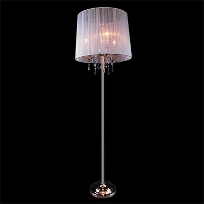 Торшер 2045/3F золото белый EUROSVET купить Торшеры