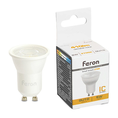 Лампа светодиодная Feron LB-272 MR11 GU10 5W 2700K 51218 купить Светодиодные