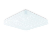 купить Накладной светильник Ambrella FZ1152 WH квадрат 30W 2250Lm 6400K 370*370*80 Накладные (Бублики)