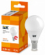 Лампа светодиодная IEK G45  5W E14 3000K купить Светодиодные