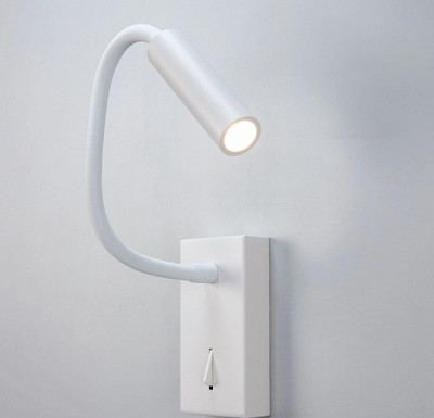 Бра Citilux Декарт CL704360 LED гибкий с выключателем Белый купить Бра