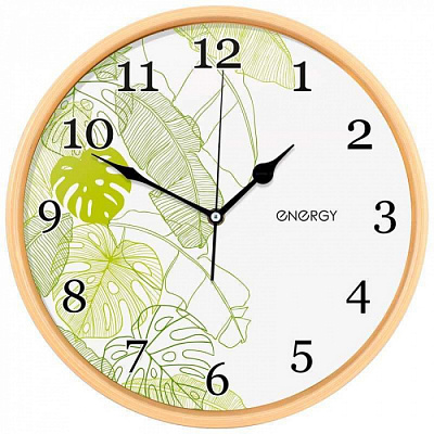 Часы настенные ENERGY EC-108  32*4.5cm круглые АА*1шт/не вх. 9481 купить Часы