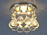 купить Точечный светильник Elektrostandard 2051 хром/прозрачный MR16 GU5.3 Встраиваемые