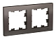 Рамка 2 поста AtlasDesign Мокко SE ATN000602 купить AtlasDesign