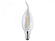 Лампа Camelion LED 5-CW35-FL/830/E14 свеча на ветру купить Светодиодные