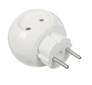 купить Тройник электрический Rexant 11-1063 "Шар" 220V 16A Разветвители, Переходники