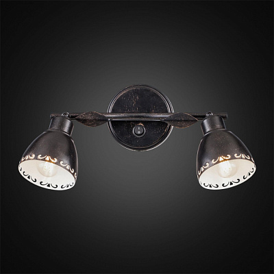 Спот CITILUX CL509522 Робуста венге Е14 2*60W купить Споты