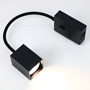 купить Бра на гибком основании General GWL-M-IP20 1хGU10 Черный Библиотека 661935 Бра