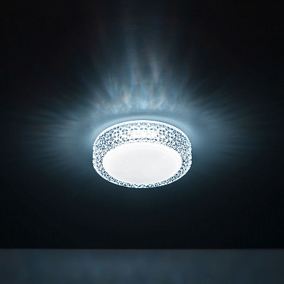 Светильник Citilux Альпина CL71812 LED с диммером Белый Прозрачный купить Светодиодные люстры