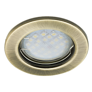 купить Точечный светильник Ecola DL90 MR16 черненая бронза Встраиваемые