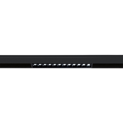 Магнитный трековый светильник  Arte Lamp LINEA A4694PL-1BK 12W 48V чёрный 2700-6000K купить Управляемые магнитные трековые светильники