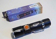 купить Фонарь ОГОНЬ YY-616/326-Т6 ручной аккумулятор ZOom USB Фонари