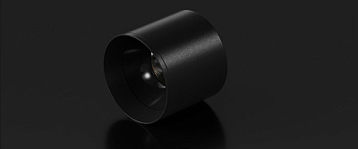 Светильник накладной с линзой для ультратонких шин Redigle RG-MCSD1218 3C 12W DIM 3000-6500K черный купить Ультратонкая трековая система
