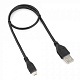 Кабель USB-microB 1м Cablexpert черный купить Батарейки, Аккумуляторы, з/у