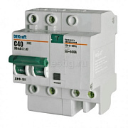 купить DEKraft ДИФ-101 Дифф.авт.выключатель 1P+N 40A 30mA тип AC х-ка C 4.5kA DEKraft