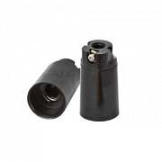 купить Патрон Е14 подвесной черный карболит Патроны